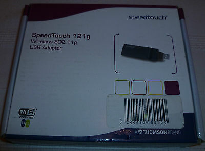 speedtouch 121g wireless 802.11 g usb adapter driver